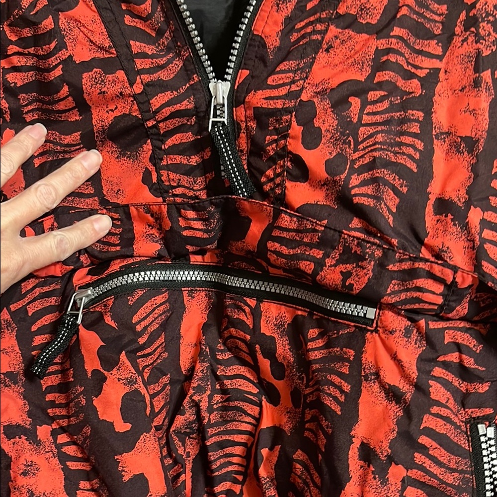 Red And Black Patterned Jacket - image 4